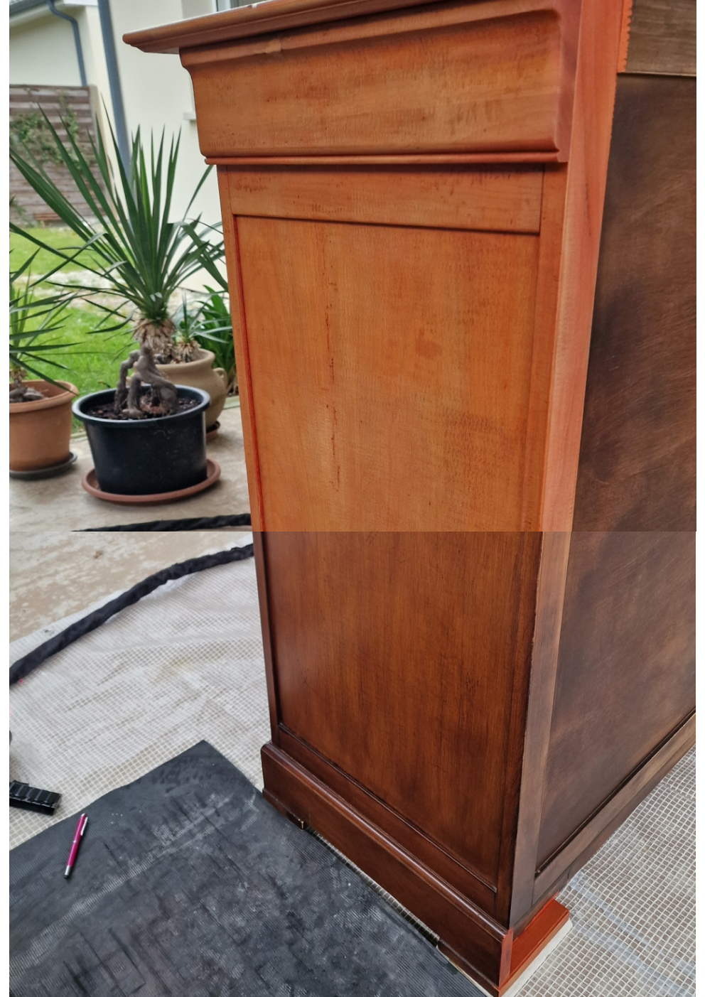 Décapage Laser - commode